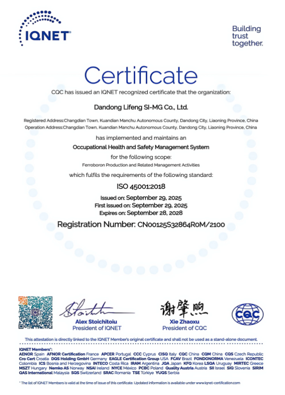 職業(yè)健康安全體系